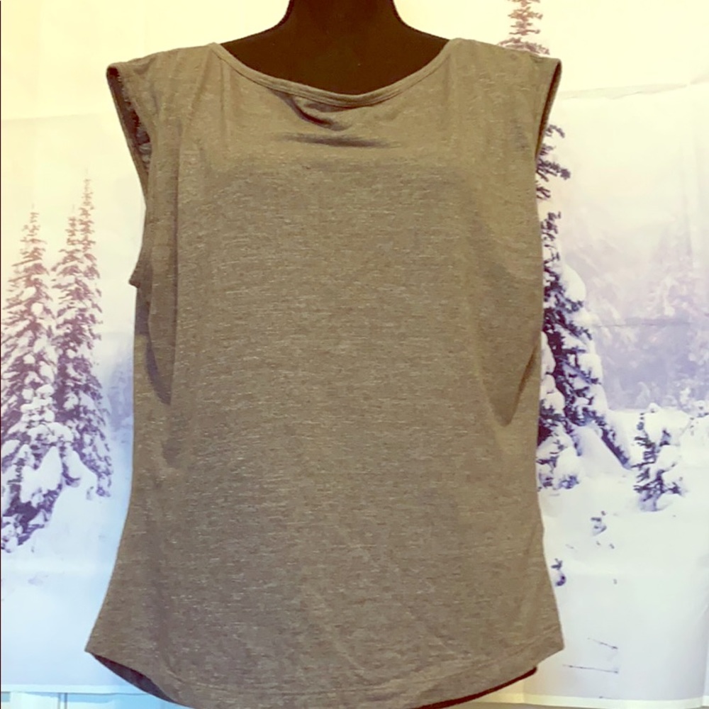 Prana sleeveless bow back top M